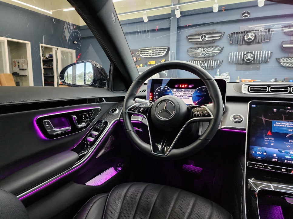 벤츠 S350d - 피아노락커트림 & 액티브엠비언트 & 4d부메스터