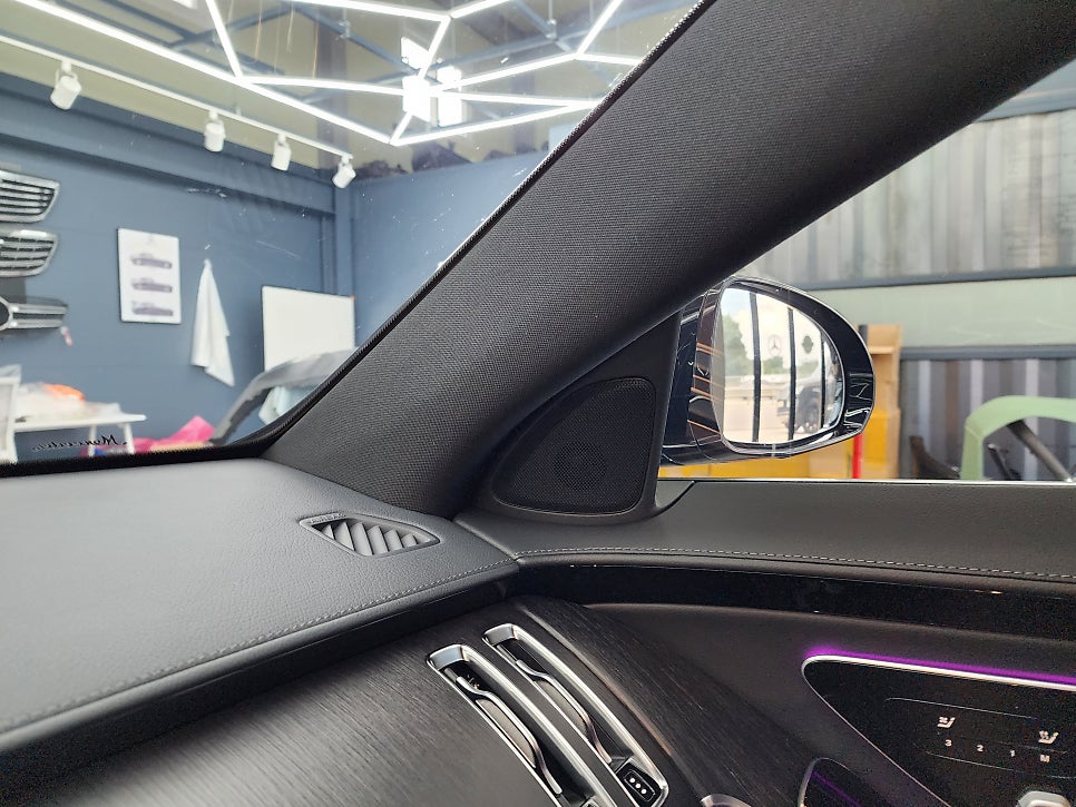 벤츠 S350d - 피아노락커트림 & 액티브엠비언트 & 4d부메스터