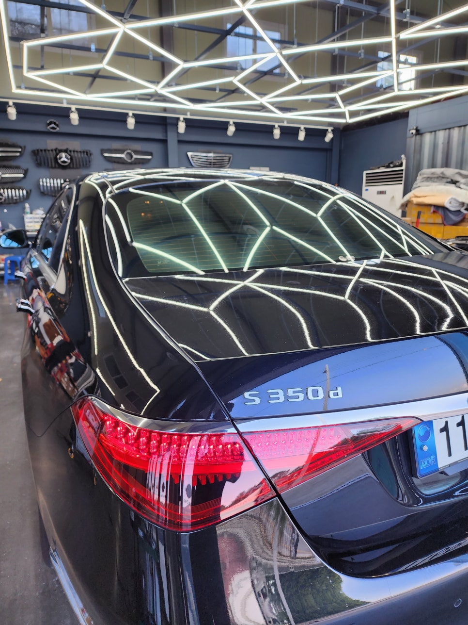 벤츠 S350d - 피아노락커트림 & 액티브엠비언트 & 4d부메스터