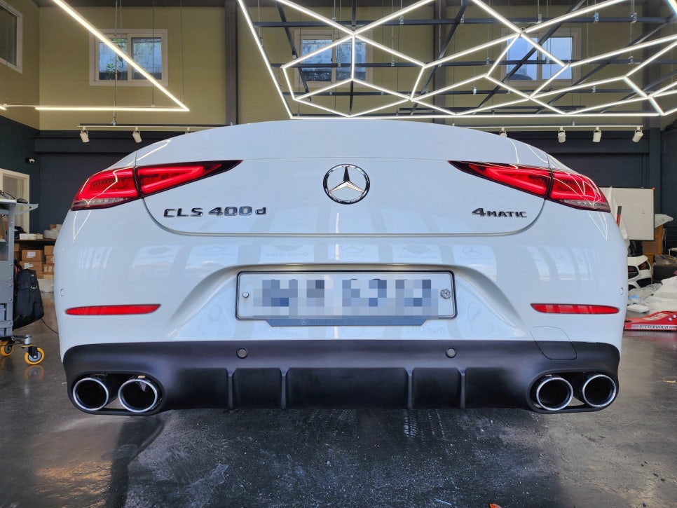 벤츠 Cls400d - 세로그릴 & 53amg디퓨저