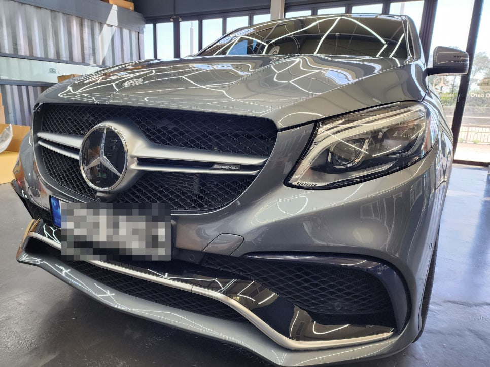 벤츠 Gle63amg - 세로그릴 & 엠비언트12색 확장 및 광량업