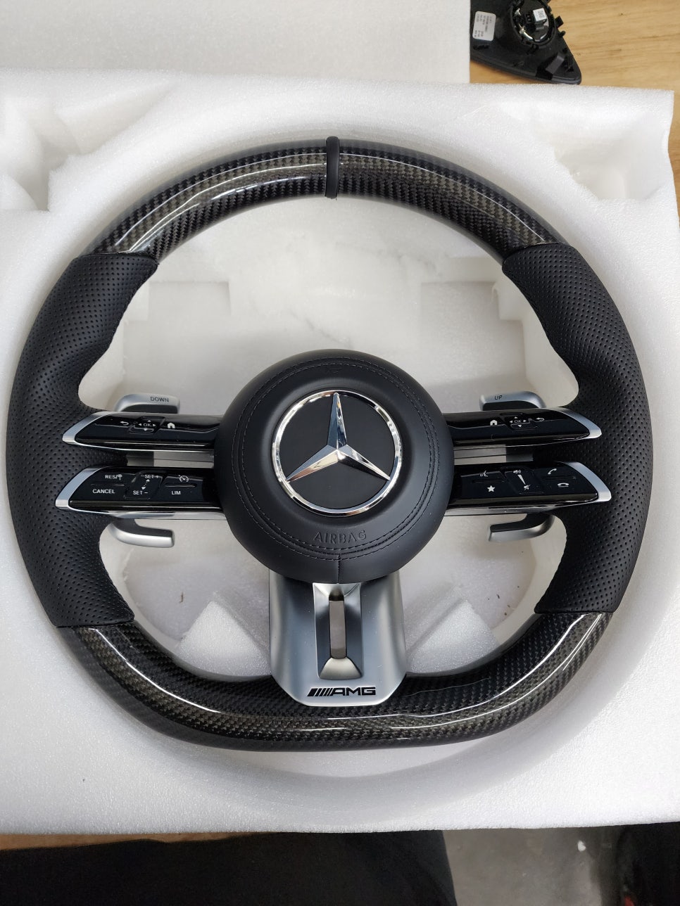 벤츠 Cla250 - 45amg 프론트 범퍼 & 카본 AMG 잠자리핸들 교체
