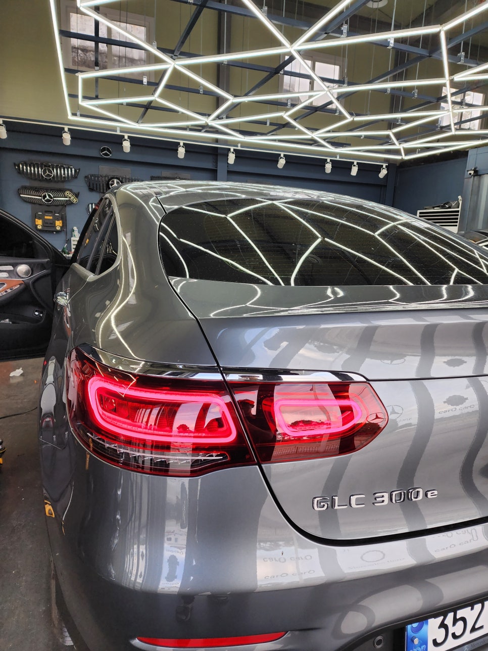 광주 벤츠 엠비언트 ]벤츠Glc300e - 송풍구엠비언트 "벤츠정품led"