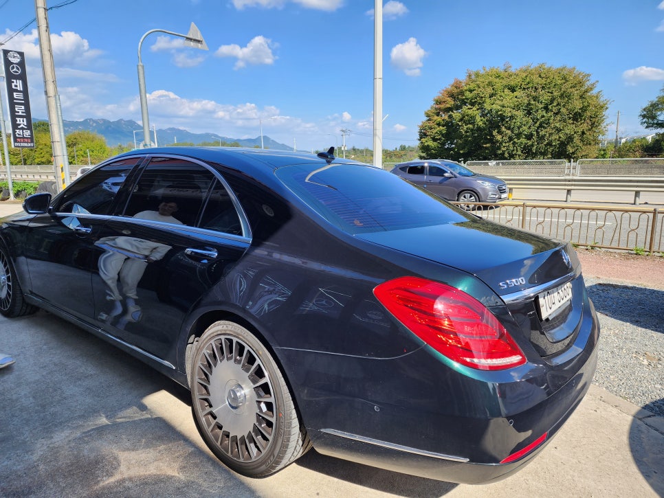 벤츠S350d - 송풍구엠비언트, 3d부메스터(애프터), 투톤 D컷 amg핸들, M2c-200A플러스