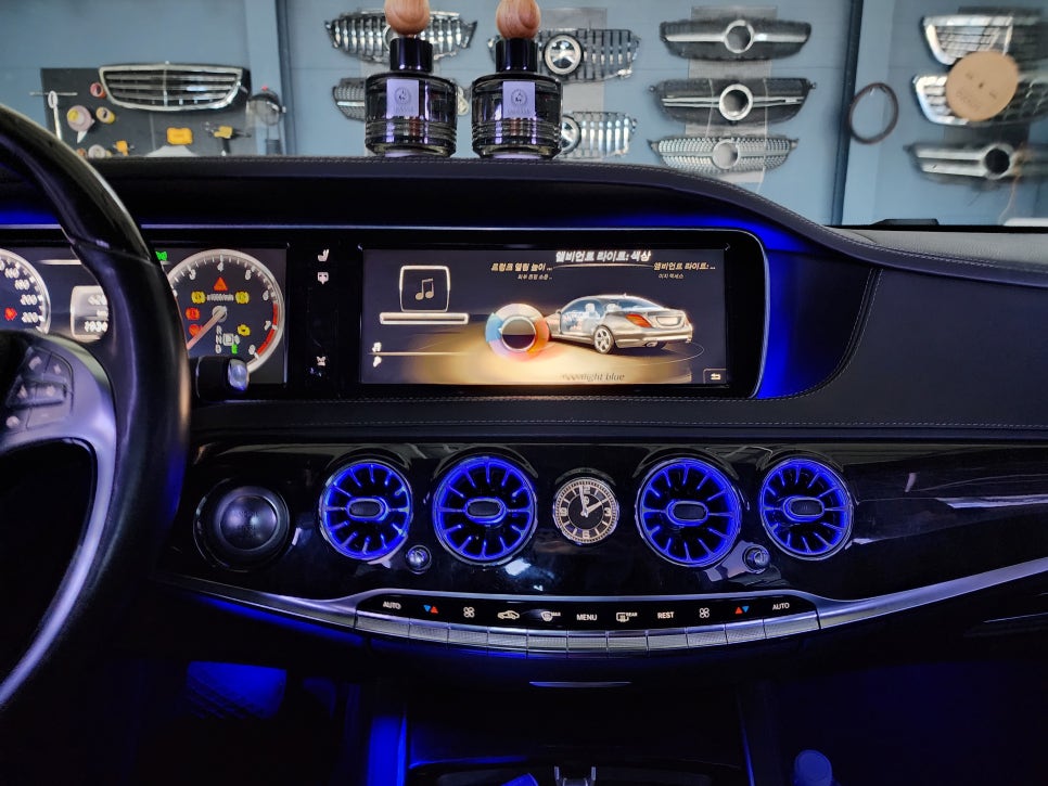 벤츠 S350d - 송풍구 & 3d부메스터 " 절대 놓칠 수 없는 아이템 "