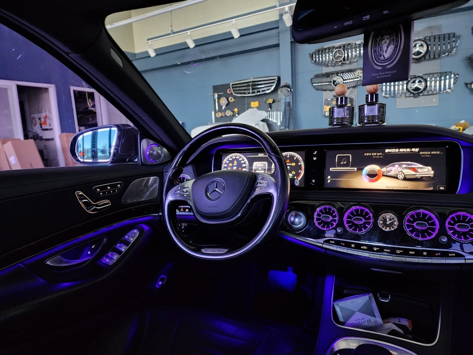 벤츠 S350d - 송풍구 & 3d부메스터 " 절대 놓칠 수 없는 아이템 "