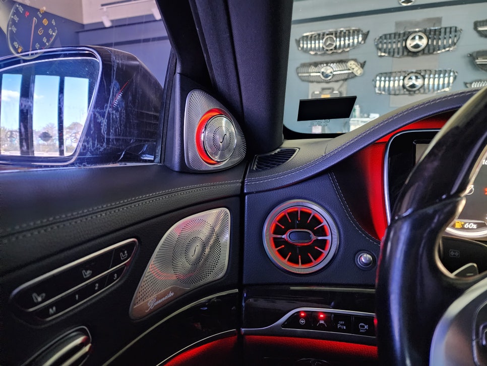 벤츠 S350d - 송풍구 & 3d부메스터 " 절대 놓칠 수 없는 아이템 "