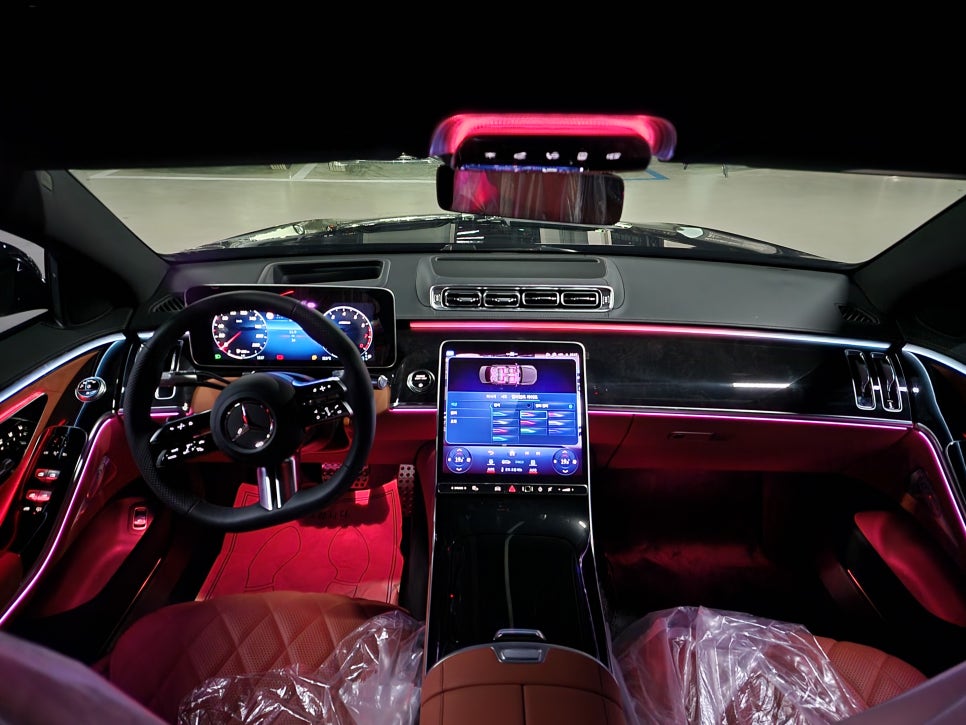벤츠 S500 - 액티브 엠비언트 " S클래스의 필수시공, 최고의 감성 퍼포먼스 !! "