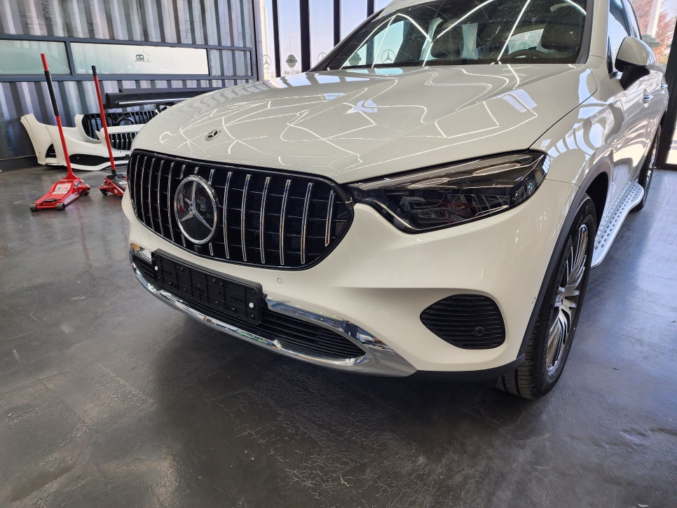 벤츠 신형 glc220d(x254) - 세로그릴 " 외부 드레스업에 가장 효과적인 레트로핏은 ?? "