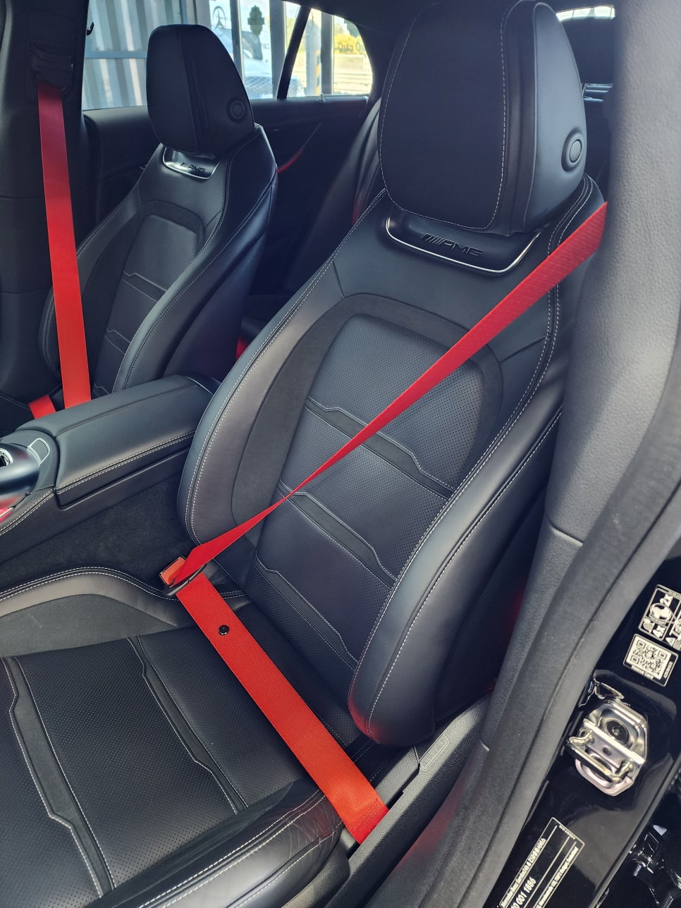 벤츠 gt43amg - 컬러안전벨트 " 레드 컬러 시공으로 시선강탈 !! "