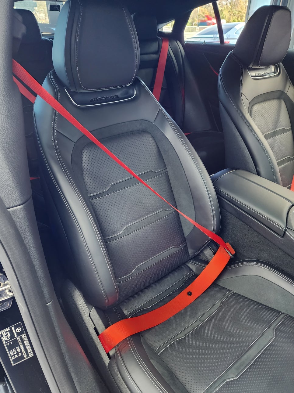 벤츠 gt43amg - 컬러안전벨트 " 레드 컬러 시공으로 시선강탈 !! "