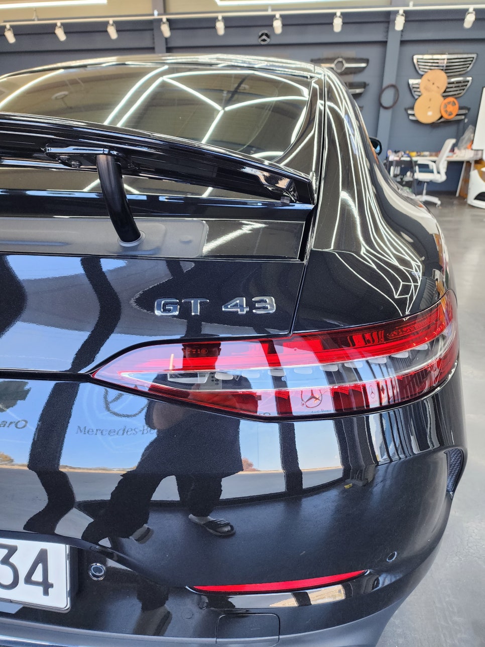 벤츠 gt43amg - 컬러안전벨트 " 레드 컬러 시공으로 시선강탈 !! "