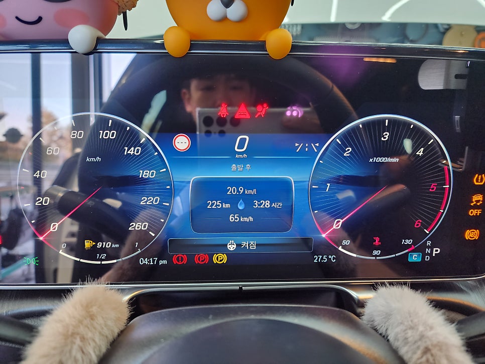 벤츠 w223 가오리핸들 -> 잠자리핸들 벤츠정품 시공! " 핸들도 인테리어다 !! "