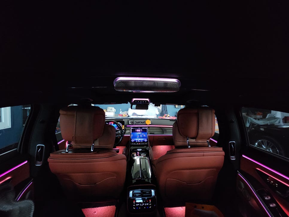 광주 벤츠레트로핏 ] 벤츠 S400d - 천장 부메스터   " 감성 포텐이 마구마구 터져요 ` "