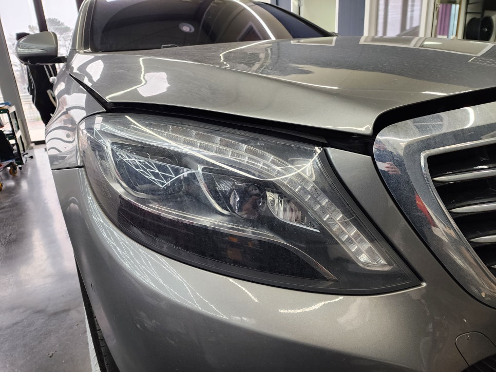 벤츠 S400 - s63amg바디킷 " 새차 뽑았냐구요? 아니요 !! 바디킷 시공했어요~~ "
