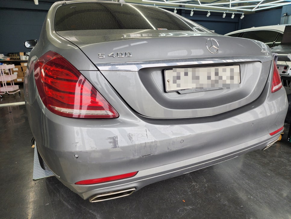 벤츠 S400 - s63amg바디킷 " 새차 뽑았냐구요? 아니요 !! 바디킷 시공했어요~~ "