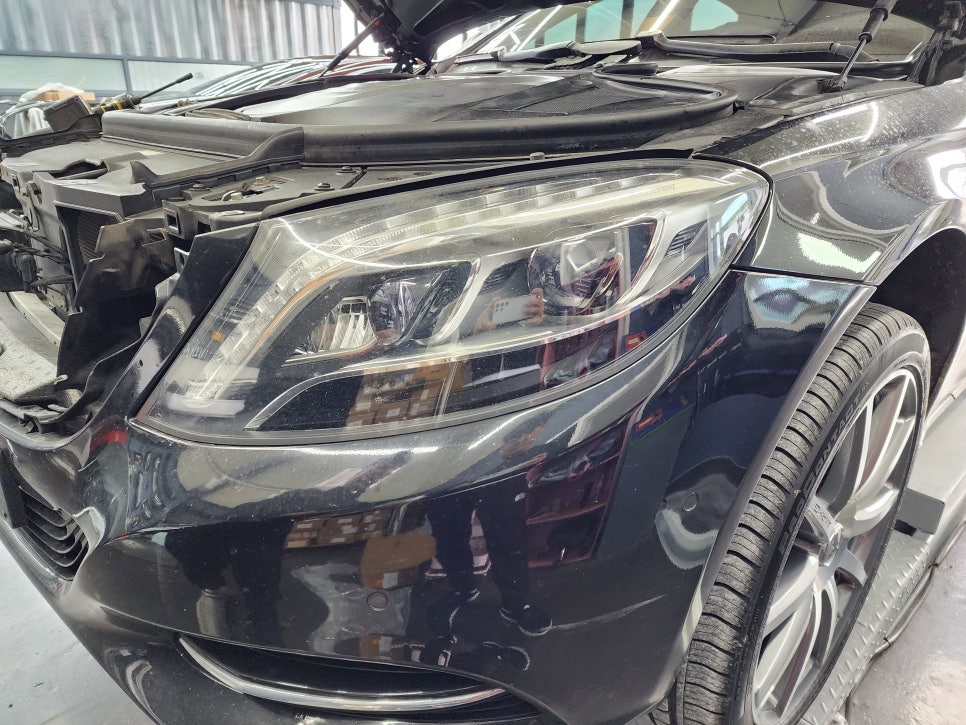 벤츠 S350d - 후기형 s63amg 신형 개조 컨버전