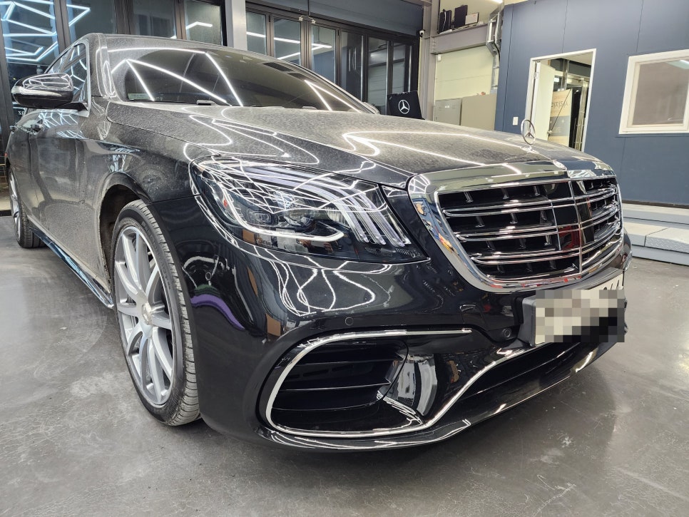 벤츠 S350d - 후기형 s63amg 신형 개조 컨버전