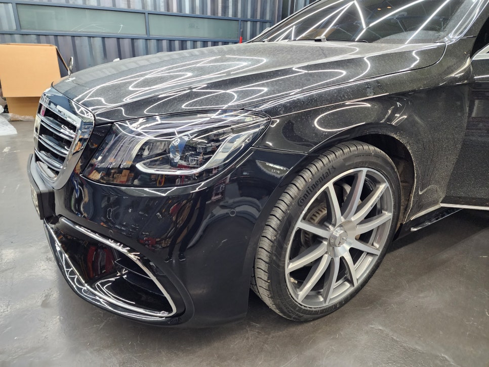 벤츠 S350d - 후기형 s63amg 신형 개조 컨버전