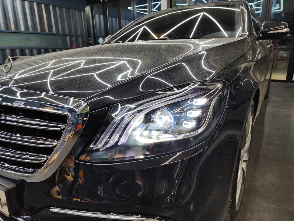 벤츠 S350d - 후기형 s63amg 신형 개조 컨버전