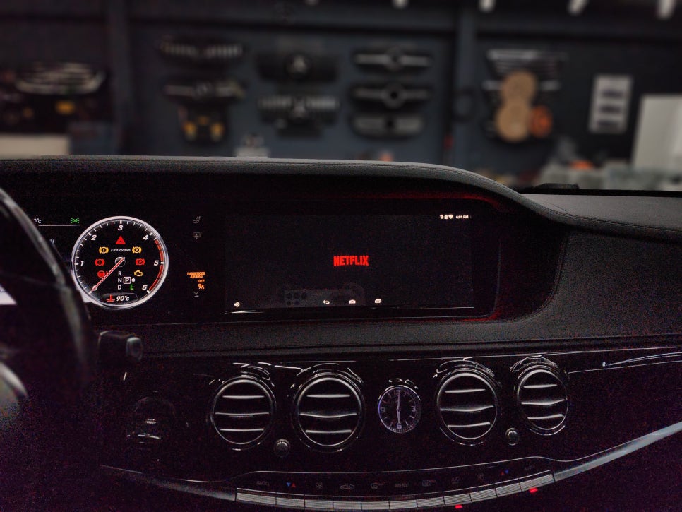 벤츠 W222 s클래스- M2c-200a 플러스, aux연동 / 3d부메스터(국산 하이클라스)