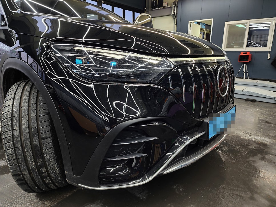 벤츠 Eqe500 suv - 정품 세로그릴 " 전기차도 세로그릴이 어울리죠"