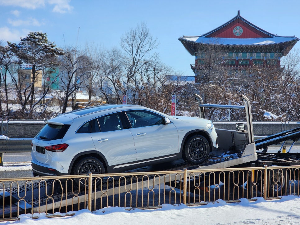 벤츠 Gla45amg - 통풍시트 " 더워지기 전 미리 통풍시트 시공하세요 ! "