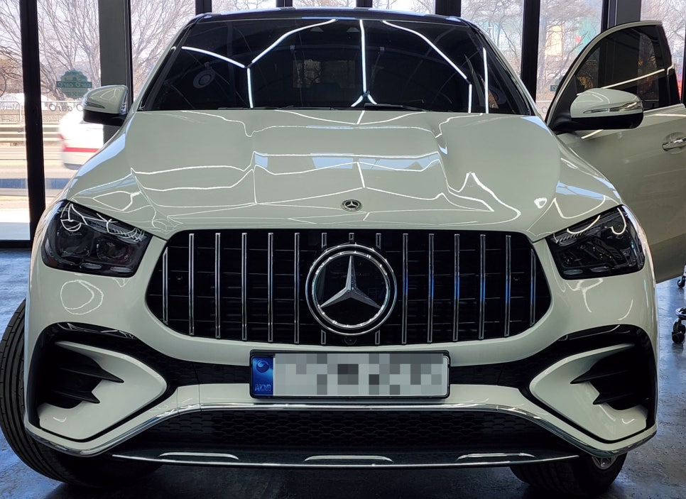 벤츠 GLE450d - 세로 그릴