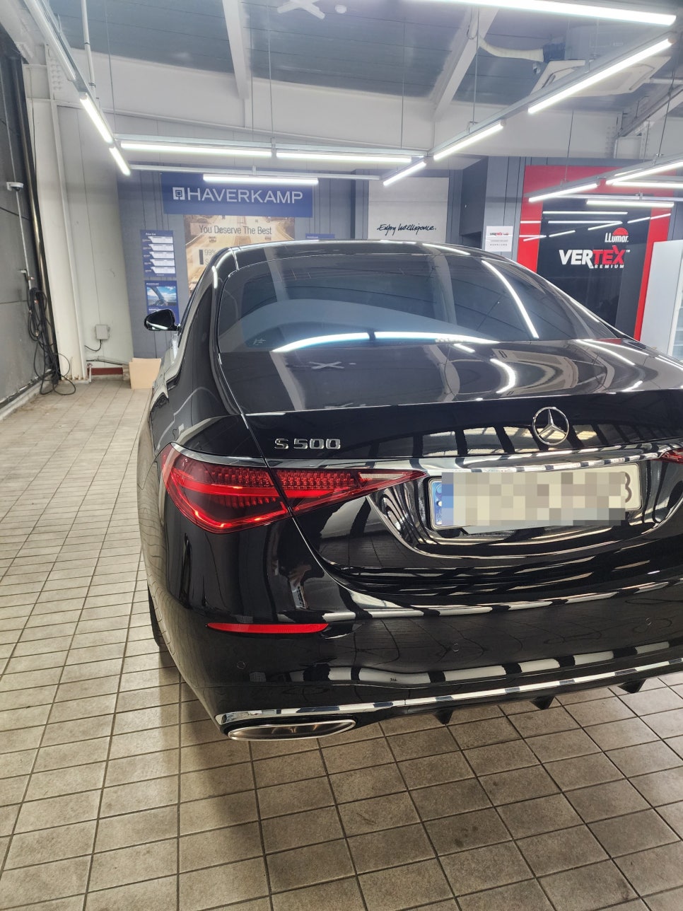 벤츠 S500 - 액티브 엠비언트 " 감성 퍼포먼스 시공 중 단연 베스트 !! "