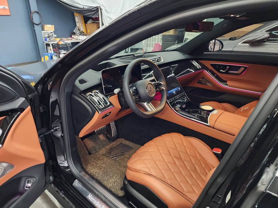 벤츠 S500 - 벤츠순정 액티브엠비언트, 옵션코드까지