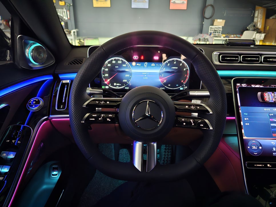 벤츠 S500 - 벤츠순정 액티브엠비언트, 옵션코드까지