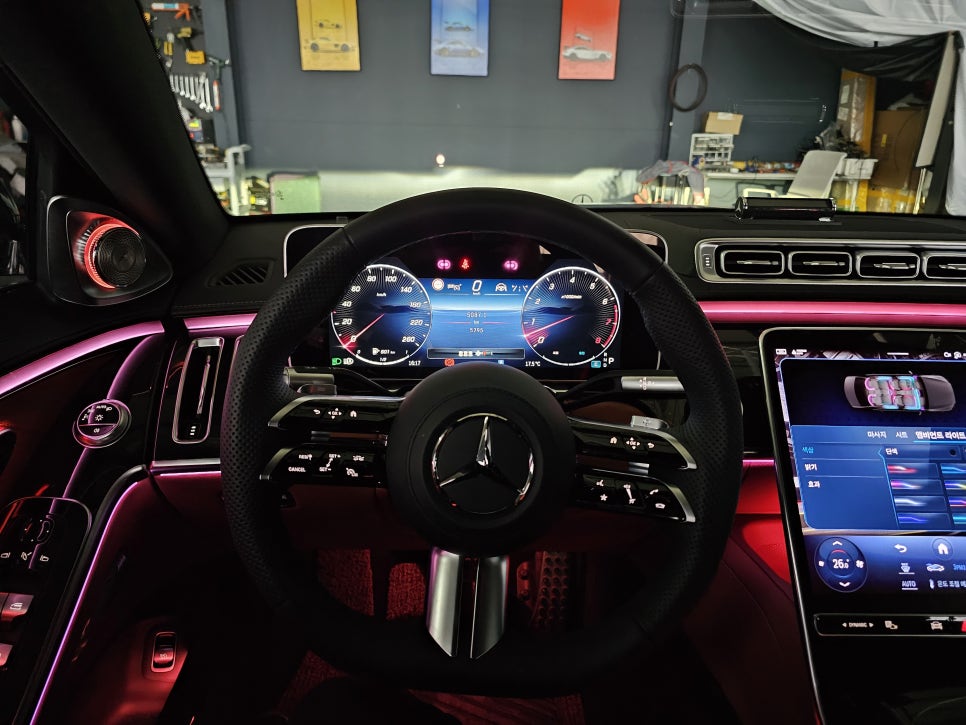 벤츠 S500 - 벤츠순정 액티브엠비언트, 옵션코드까지