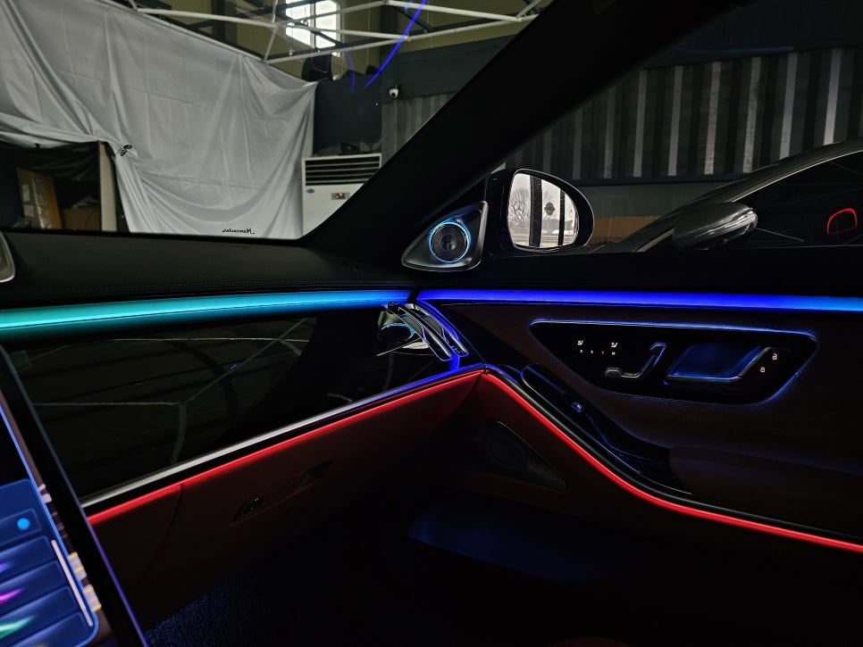 벤츠 S500 - 벤츠순정 액티브엠비언트, 옵션코드까지