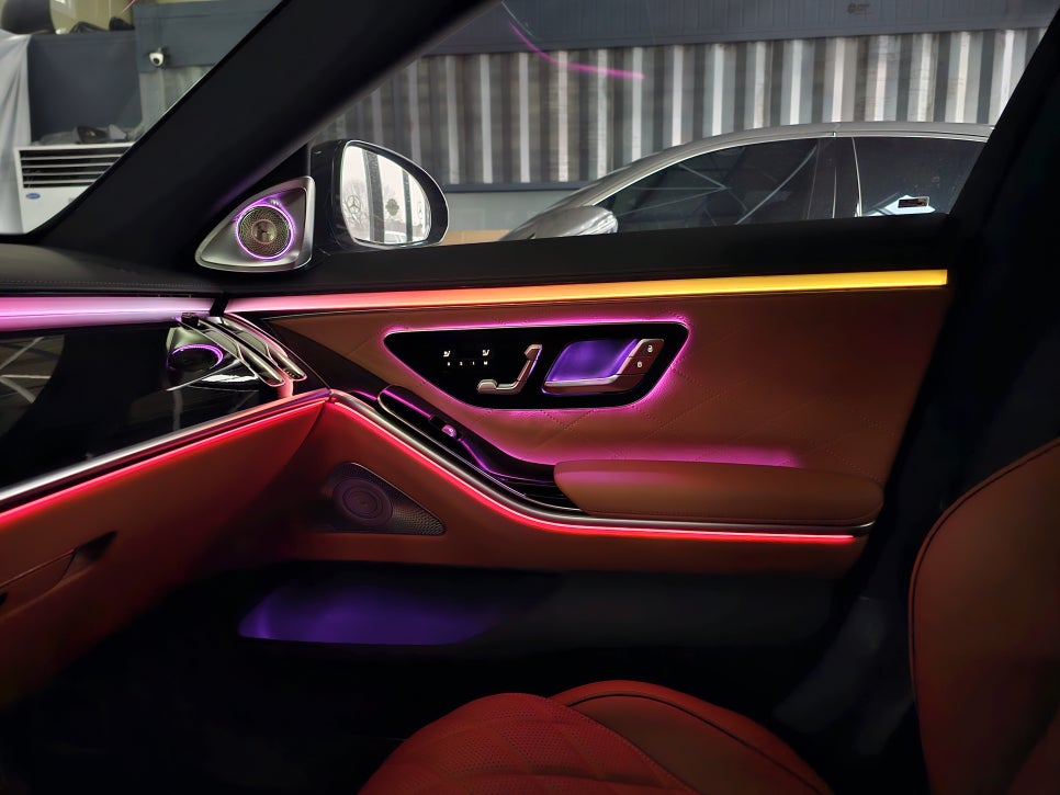 벤츠 S500 - 벤츠순정 액티브엠비언트, 옵션코드까지