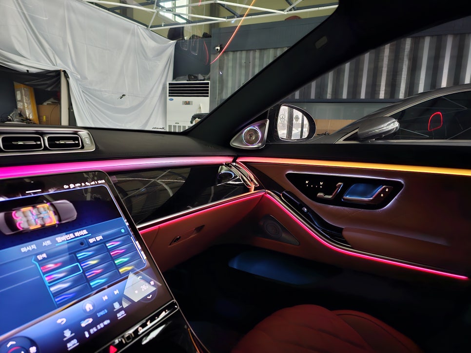 벤츠 S500 - 벤츠순정 액티브엠비언트, 옵션코드까지