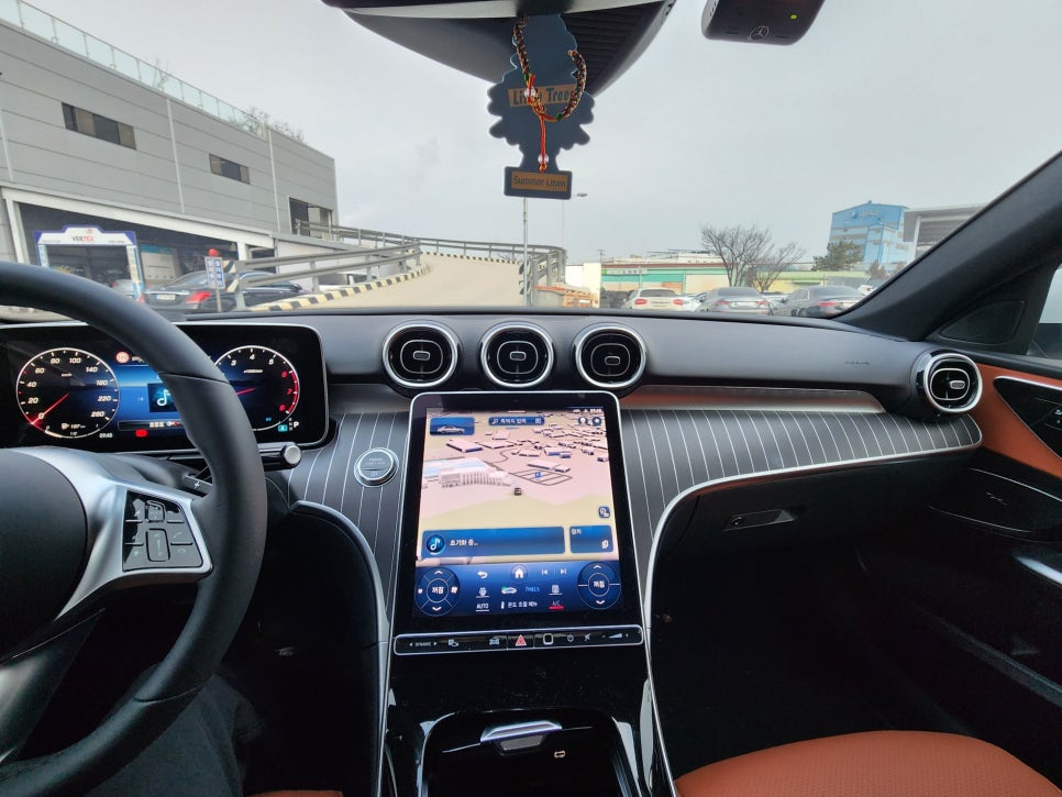 벤츠 W206 C클래스 - 송풍구 엠비언트
