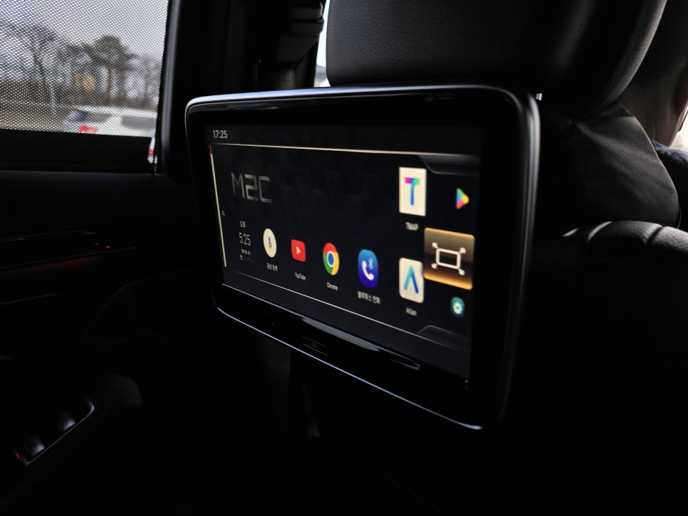 벤츠 S350d - m2c-200a플러스, 리어모니터 연동, aux 활성화