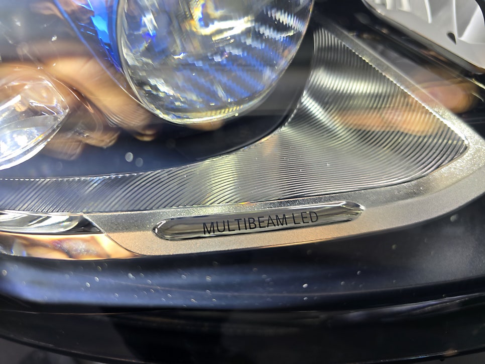 벤츠 w222 s350d - 애프터라이트에서 정품멀티빔라이트 교체!!