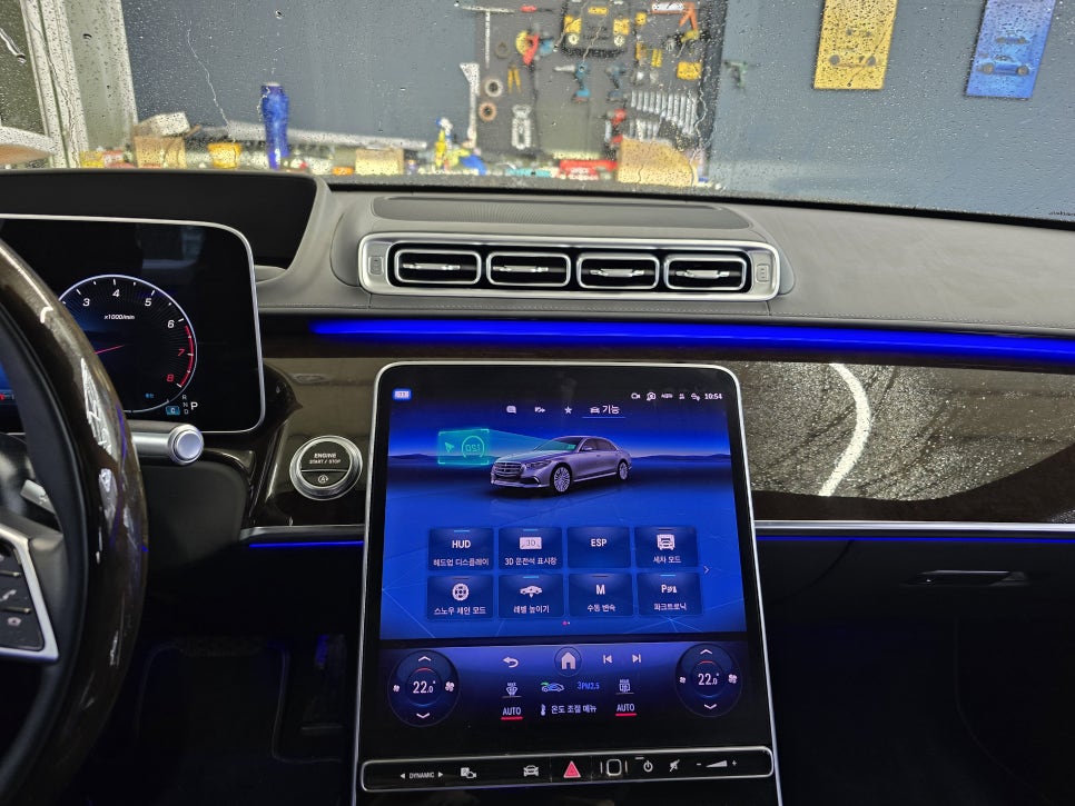 벤츠 w223 s580 - 피아노락커트림(정품) " 순천에서 신차탁송!! 믿고 맡기는 카오카오 ! "