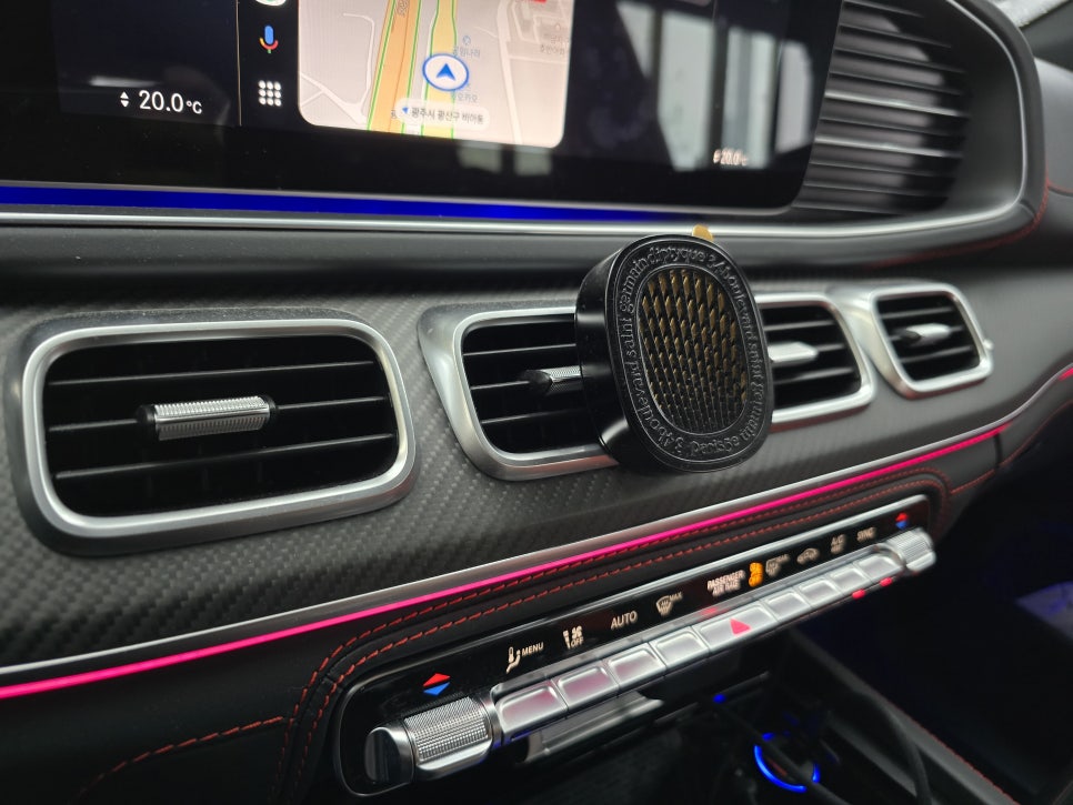 벤츠 w167 GLE63amg - 송풍구 & 부메스터 엠비언트 " 엠비언트빠질수없는 감성 "