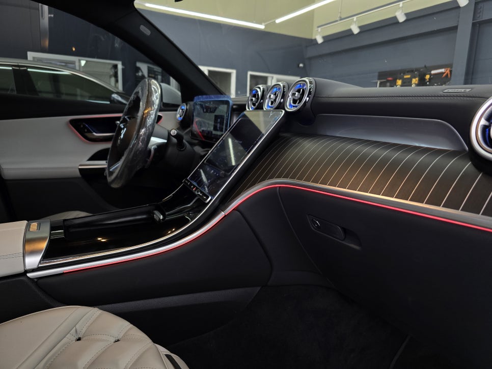 벤츠 x254 glc300 - 송풍구,데시보드,도어 엠비언트 3종셋트