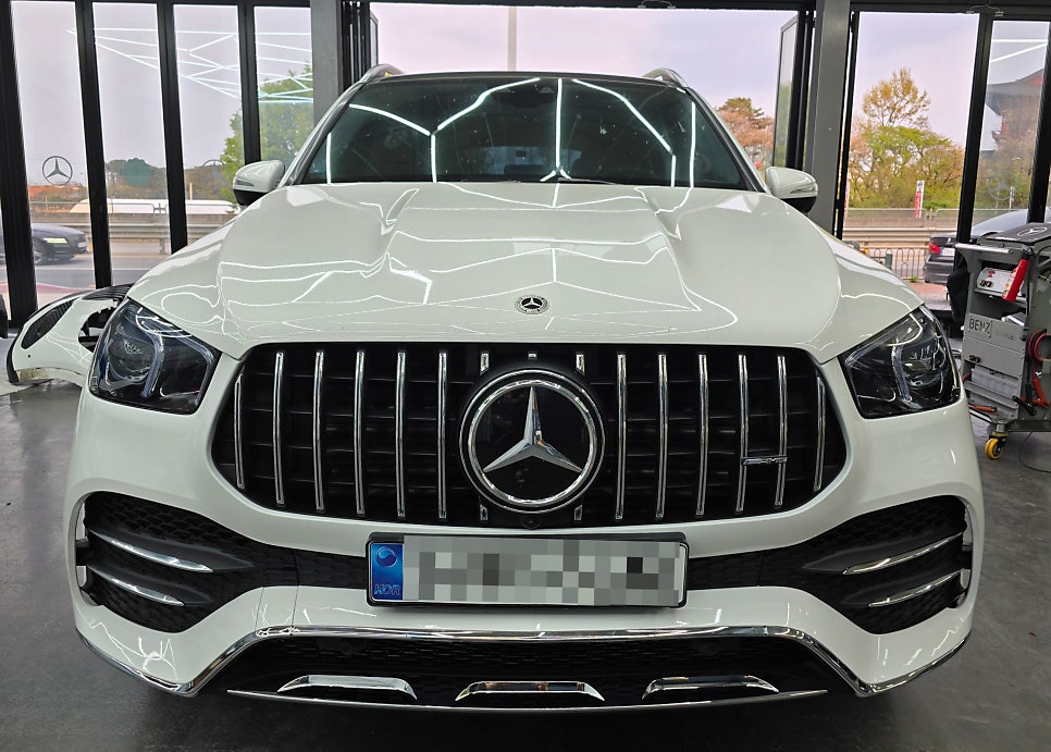 광주 벤츠레트로핏 ] 벤츠 GLE300d - 53AMG 바디킷으로 환골탈태