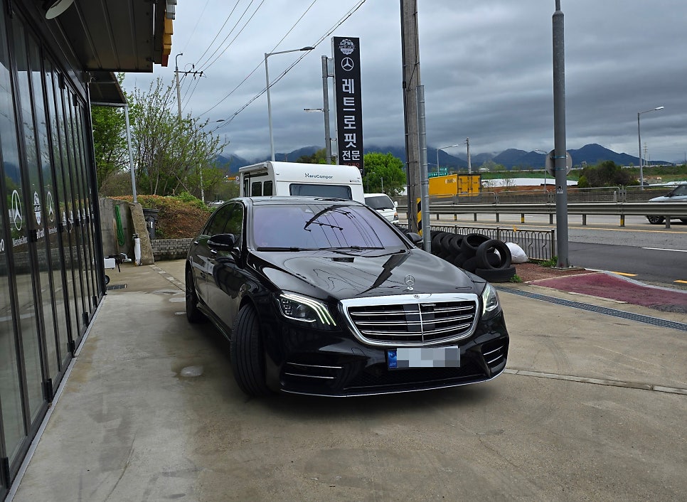 전남 광주 벤츠 레트로핏 ] 벤츠 S400D - 송풍구 엠비언트   " 송풍구 엠비언트는 사랑입니다♥ "