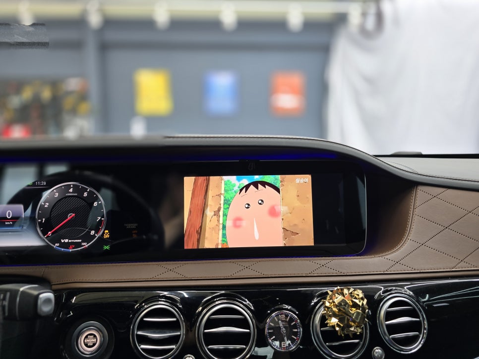 벤츠 w222- m2c-200a플러스 " 카플레이보다 편해요! "