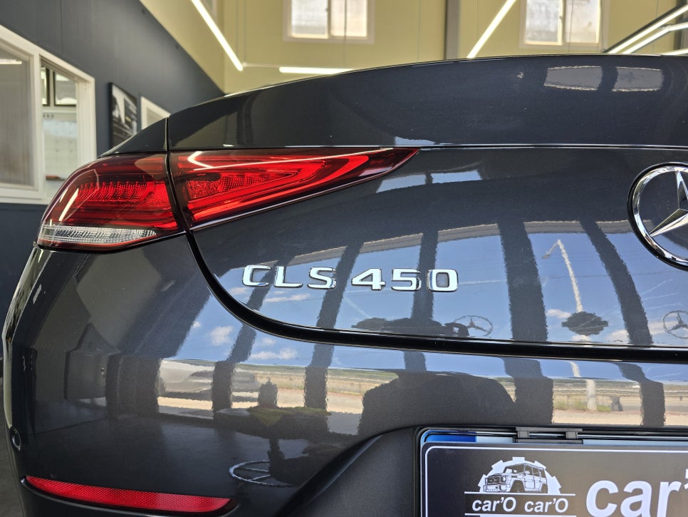 벤츠 cls450 - amg 라인 정품 바디킷 교체