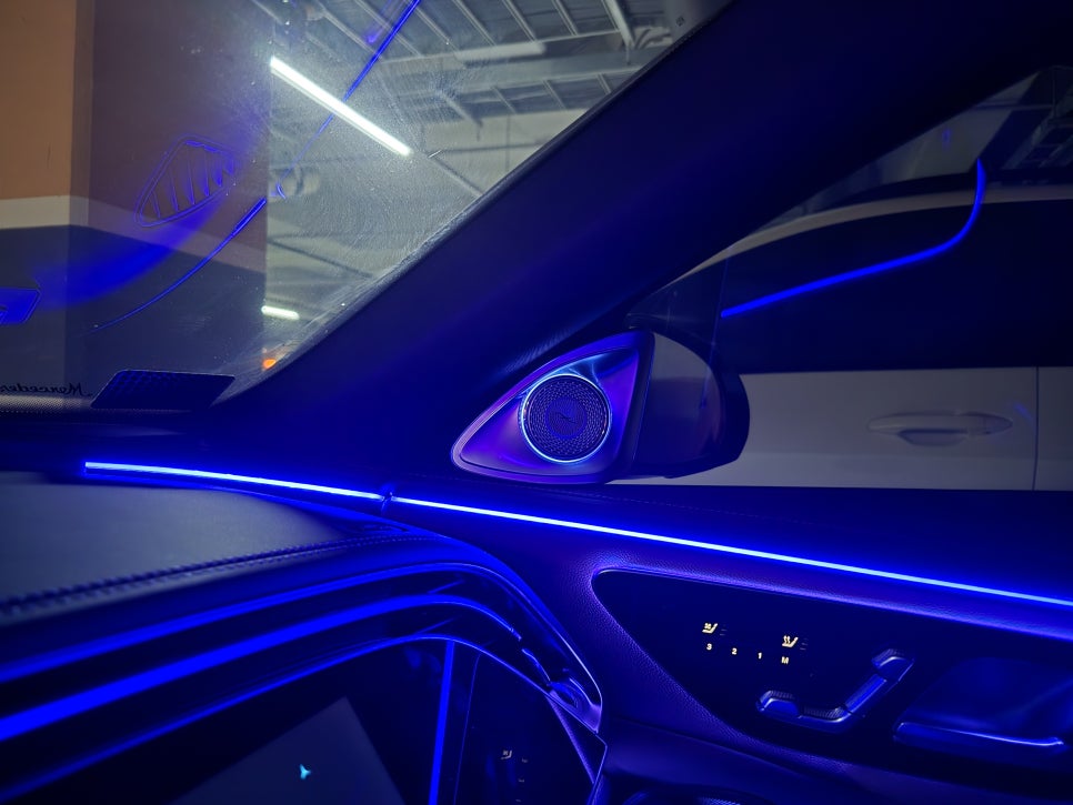 벤츠 레트로핏 광주 ] 벤츠 w214 e300 - 4d부메스터 시공!!