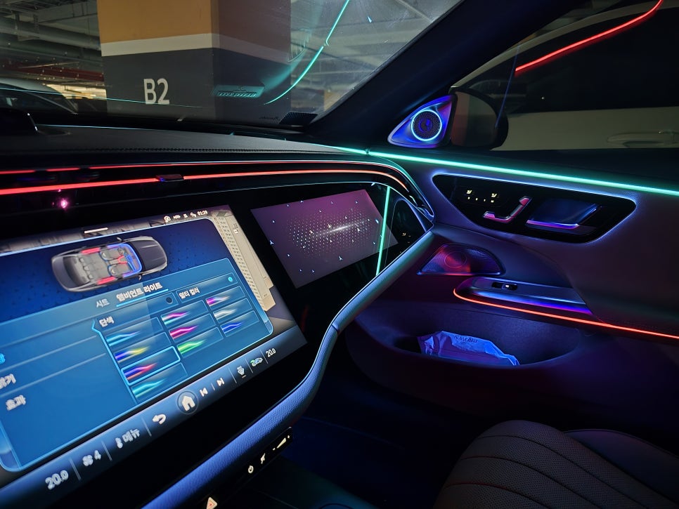 벤츠 레트로핏 광주 ] 벤츠 w214 e300 - 4d부메스터 시공!!