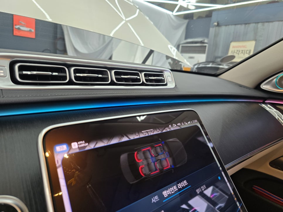 벤츠를 위한 카오카오 ] 벤츠 w223 s350d - 액티브 엠비언트, 4d 부메스터  " 압도적 퍼포먼스 "