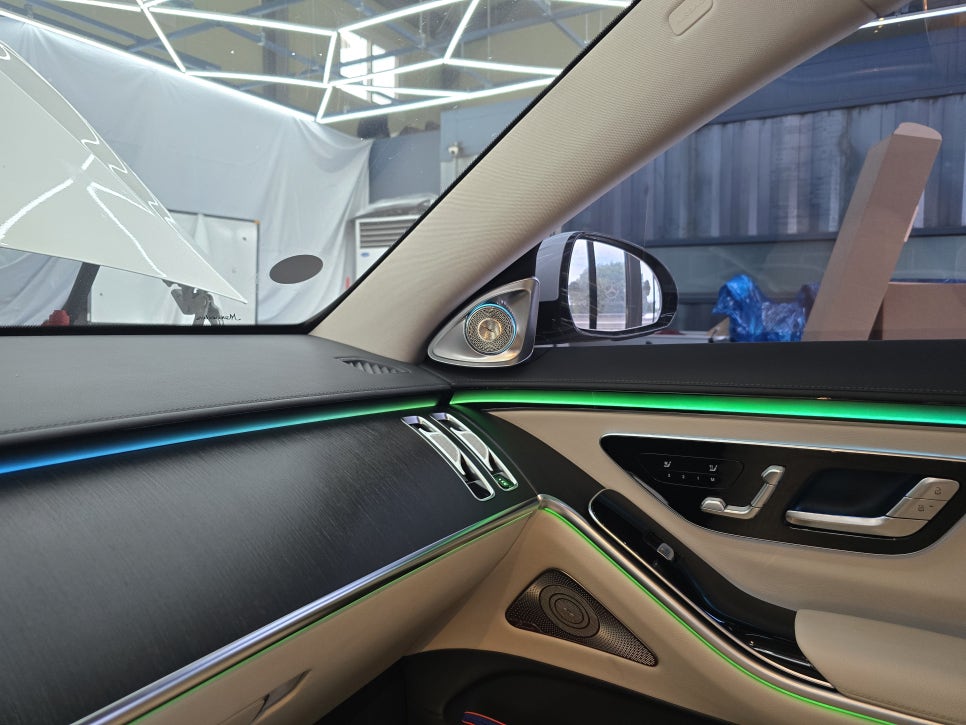 벤츠를 위한 카오카오 ] 벤츠 w223 s350d - 액티브 엠비언트, 4d 부메스터  " 압도적 퍼포먼스 "