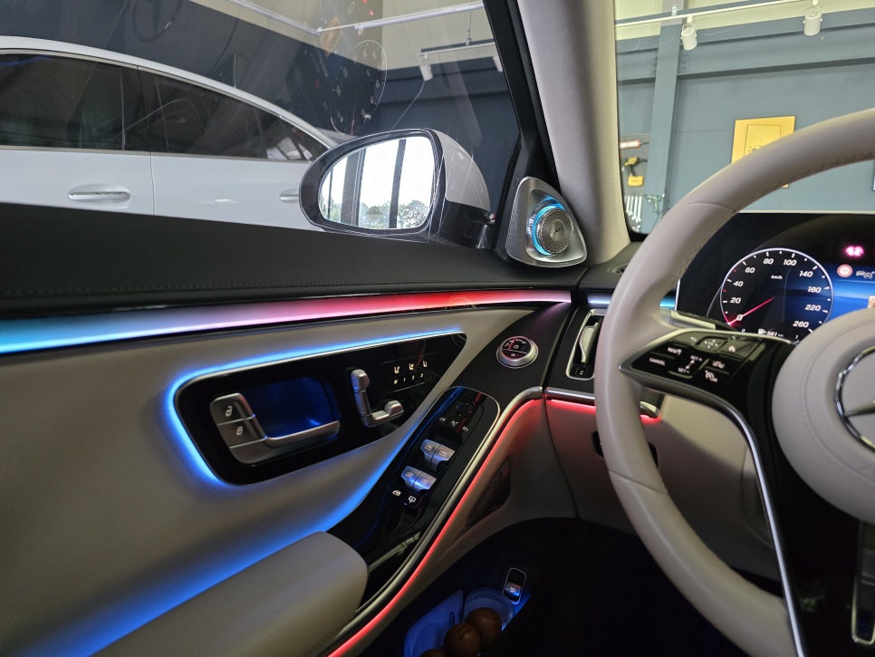 벤츠를 위한 카오카오 ] 벤츠 w223 s350d - 액티브 엠비언트, 4d 부메스터  " 압도적 퍼포먼스 "